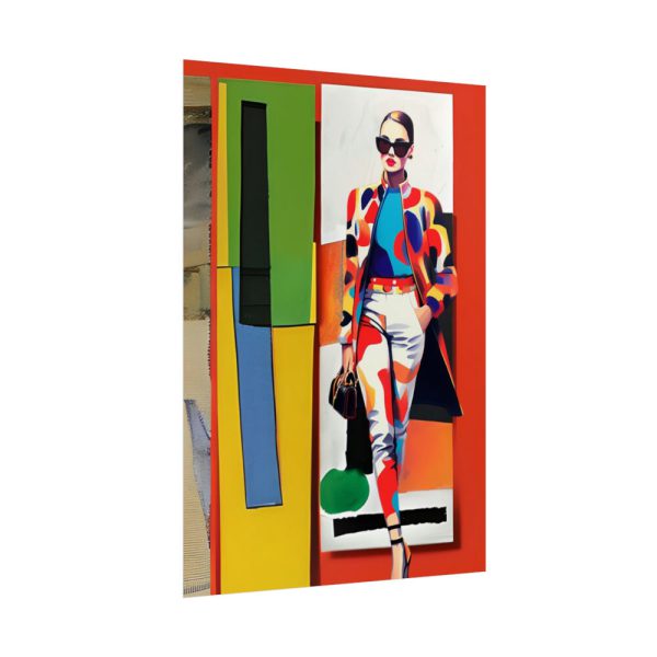 92411-330.jpg Pop Art Fashionable Woman IV Poster