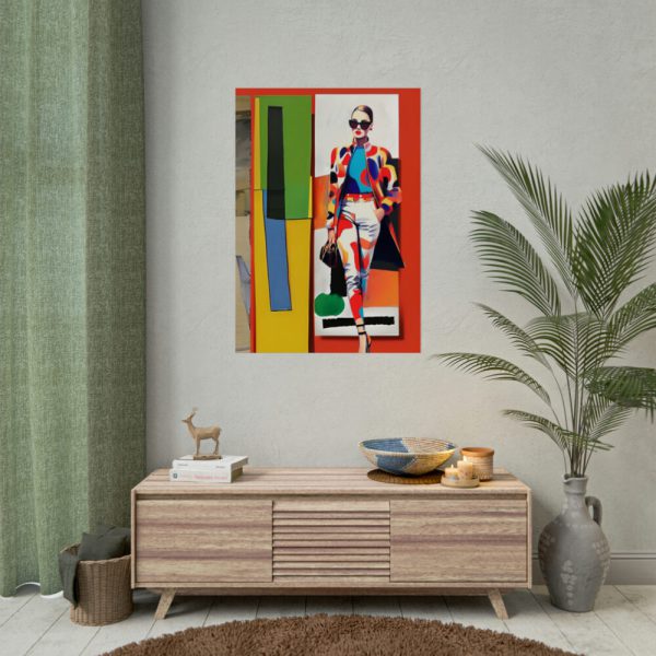 92411-331.jpg Pop Art Fashionable Woman IV Poster