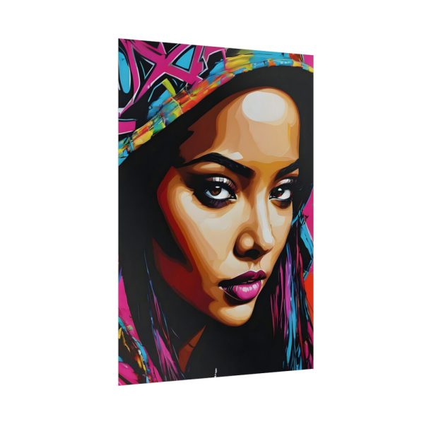 92411-335.jpg Woman Pop Art Graffiti Art IV Poster