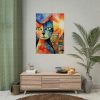 92411-346.jpg Cat Portrait Pop Art Poster