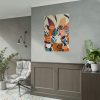 92411-352.jpg Boho Contemporary Cats Illustration Poster