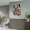 Abstract Crowd Contemporary Art Poster