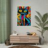 92411-376.jpg Cat Abstract Pop Art Print Poster