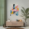 Boho Geometric Art Poster