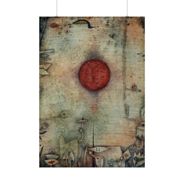 Ad Marginem (1930) by Paul Klee Poster