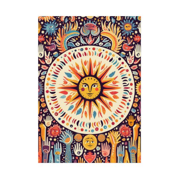 92411-453.jpg Hippie Boho Retro Sun Poster