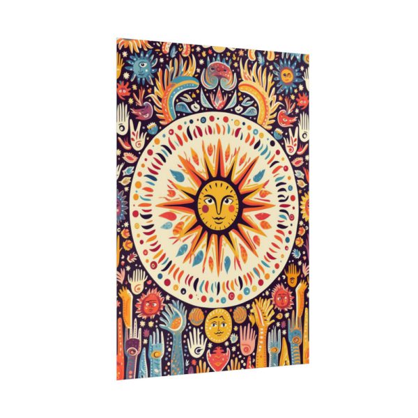 92411-455.jpg Hippie Boho Retro Sun Poster