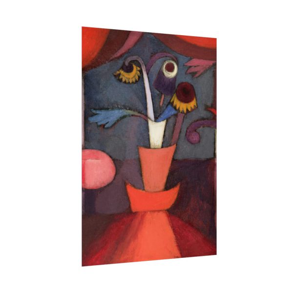 Autumn Flower (1922) by Paul Klee Poster