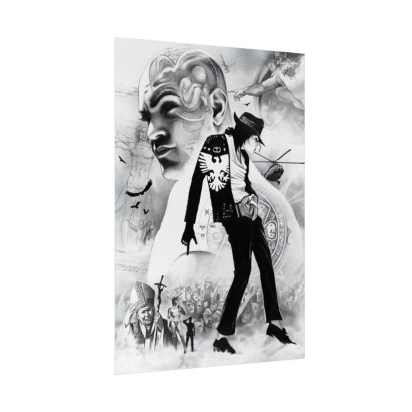 Michael Jackson Draw Art Poster