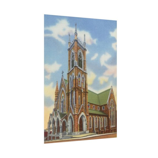 92411-87.jpg St. Paul's Cathedral, Worcester, Mass Poster