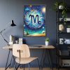 93830-10.jpg Zodiac Sign of Virgo Framed Poster