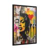 93830-121.jpg Valentine Graffiti Grunge Art Print Framed Poster