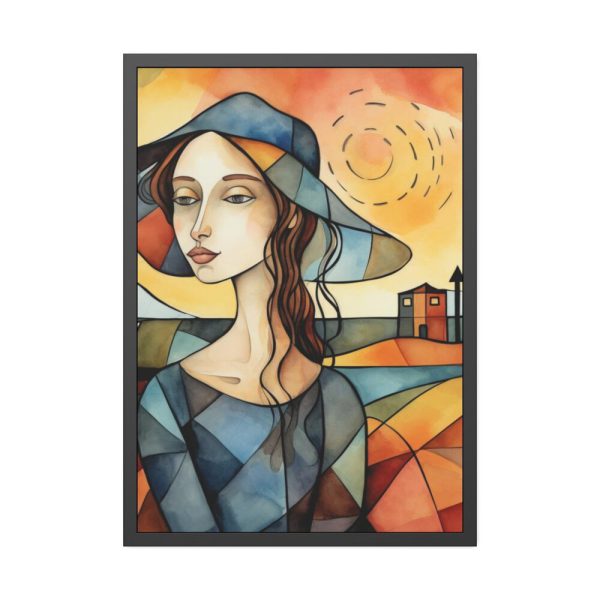 93830-136.jpg Colorful Mosaic Style Pop Art III Framed Poster