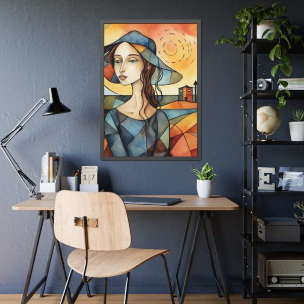 93830-138.jpg Colorful Mosaic Style Pop Art III Framed Poster