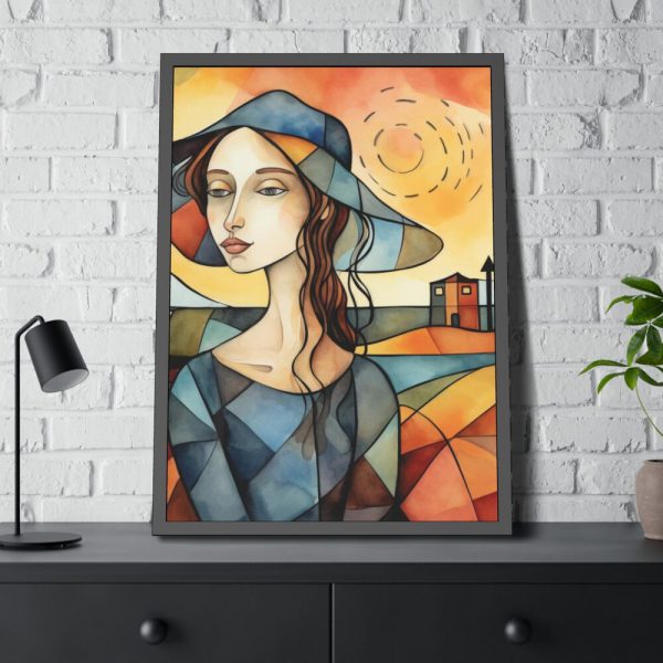 93830-139.jpg Colorful Mosaic Style Pop Art III Framed Poster