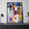 93830-151.jpg Colorful Architecture (1917) by Paul Klee Framed Poster