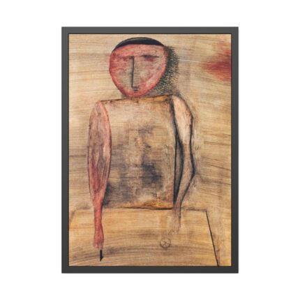 Doctor (1930) by Paul Klee Framed Poster