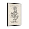 93830-165.jpg Ass (Esel) (1925) by Paul Klee Framed Poster