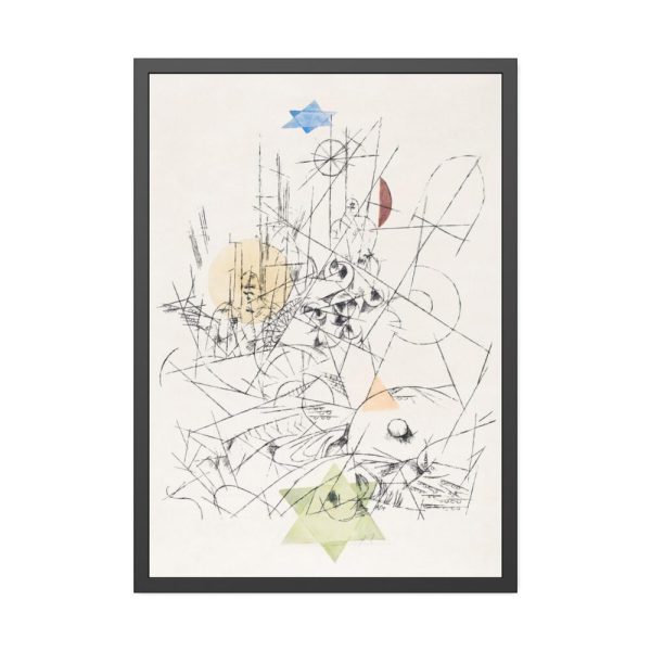 93830-176.jpg Hope and Destruction (1916) by Paul Klee Framed Poster