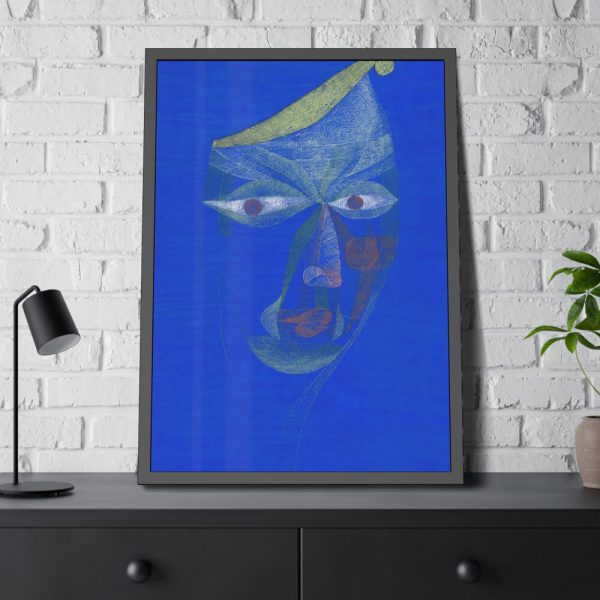93830-183.jpg Portrait of an Oriental (1924) by Paul Klee Framed Poster