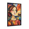 93830-193.jpg Colorful Mosaic Style Pop Art I Framed Poster