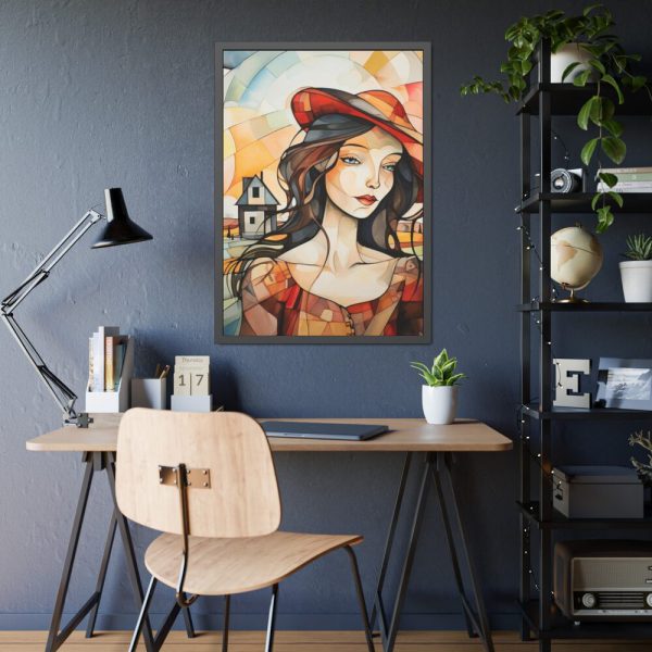 Colorful Mosaic Style Pop Art II Framed Poster