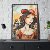 Colorful Mosaic Style Pop Art II Framed Poster