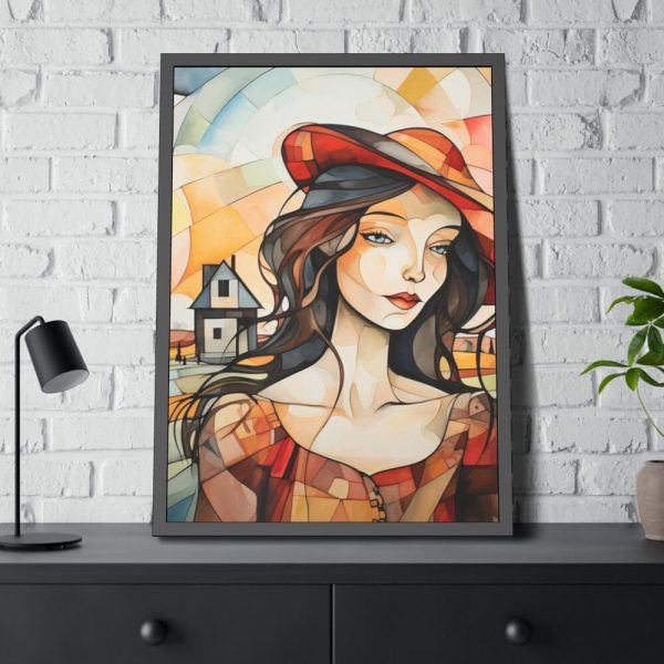 Colorful Mosaic Style Pop Art II Framed Poster