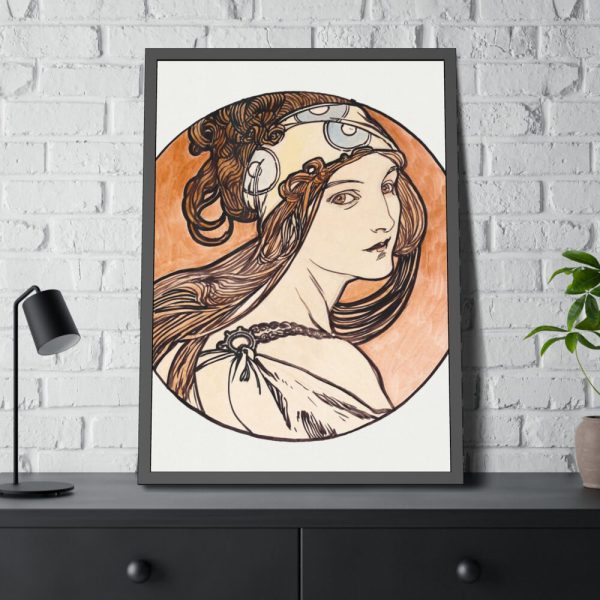 93830-219.jpg Fouquet Boutique by Alphonse Maria Mucha Framed Poster