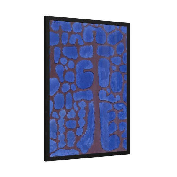 93830-221.jpg Late Evening Looking Out of the Woods (1937) by Paul Klee Framed Poster