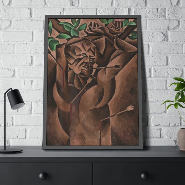 93830-227.jpg Saint Sebastian by Bohumil Kubišta Framed Poster