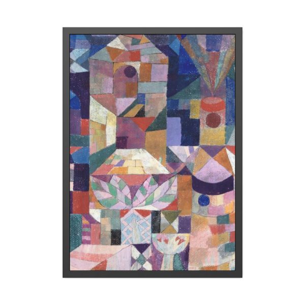 93830-236.jpg Burggarten (1919) by Paul Klee Framed Poster