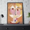 93830-243.jpg Senecio (Baldgreis) (1922) by Paul Klee Framed Poster