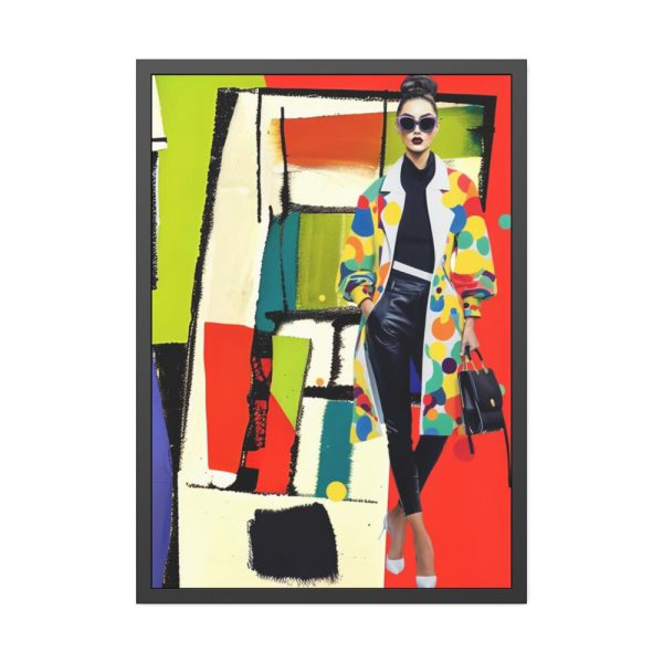 93830-248.jpg Pop Art Fashionable Woman III Framed Poster
