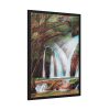 93830-25.jpg Waterfall Drawing Framed Poster