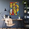 Pop Art People Laughing I Framed Poster