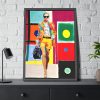 Pop Art Fashionable Woman I Framed Poster