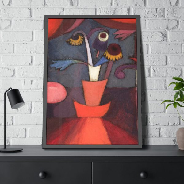 93830-355.jpg Autumn Flower (1922) by Paul Klee Framed Poster