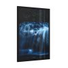 Waterfall at Night Framed Poster