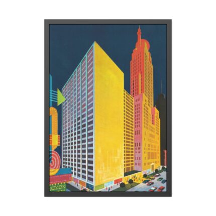 Sheraton-Chicago Hotel Framed Poster