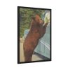 Holdup Bear at Yellowstone National Park Framed Poster