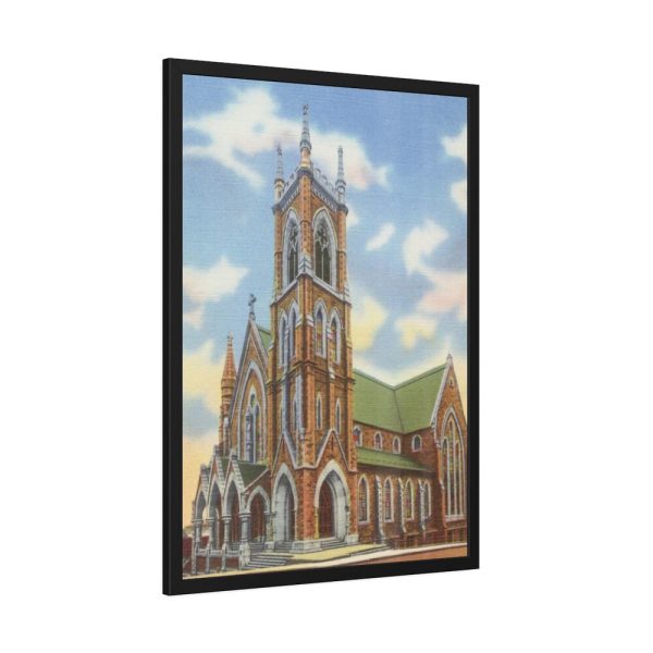 St. Paul's Cathedral, Worcester, Mass Framed Poster