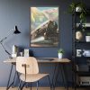 North Coast Limited in Bozeman Pass Framed Poster