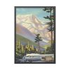 Mount Rainier, America's Noblest Peak Framed Poster
