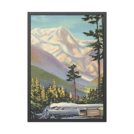 Mount Rainier, America's Noblest Peak Framed Poster