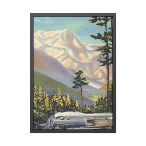 Mount Rainier, America's Noblest Peak Framed Poster