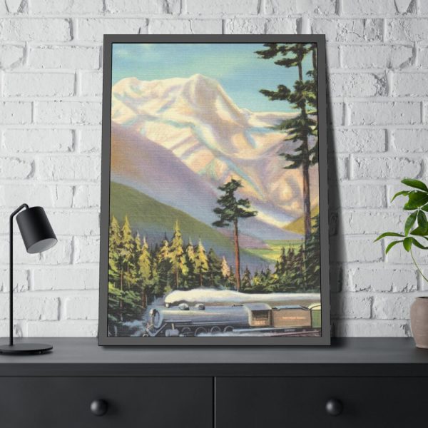 Mount Rainier, America's Noblest Peak Framed Poster