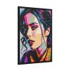 Pop Art Woman Portrait II Framed Poster