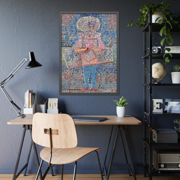93831-146.jpg Boy in Fancy Dress (1931) by Paul Klee Framed Poster