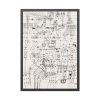 93831-168.jpg Drawing Knotted in the Manner of a Net (1920) by Paul Klee Framed Poster